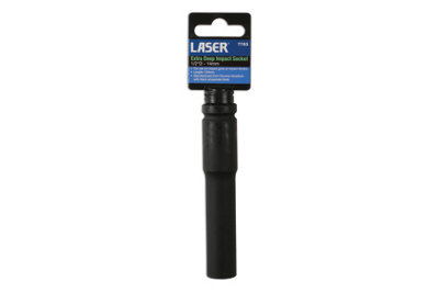 Laser 7763 Extra Deep Impact Socket 14mm 1/2" Drive 6pt