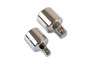 Laser Tools 0102 2pc Convertor Set - 1/2 to 3/8 & 3/8 to 1/4