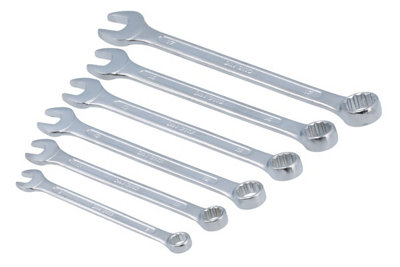 Laser Tools 0156 6pc Combination Spanner Set Metric 8-17mm