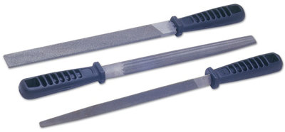 Laser Tools 1315 3pc File Set - 8" / 200mm Blades