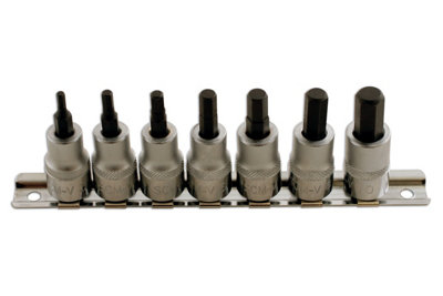 Laser Tools 1791 7pc Hex Socket Bit Set