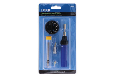 Laser Tools 2696 5pc Gas Soldering Kit