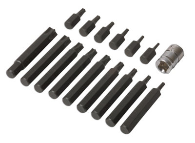 Laser Tools 2783 16pc Torx/Star Bit Set