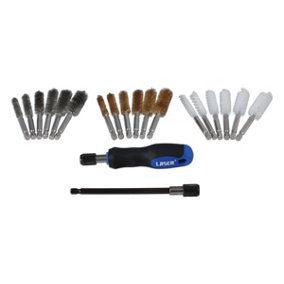 Laser Tools 4710 20pc Wire Brush Set