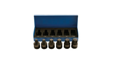 Laser Tools 4947 6pc Heavy Duty Torx Socket Bit Set 1/2"D