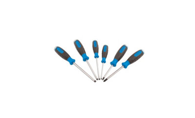 Laser Tools 5985 6pc Screwdriver Set Pound Thru' Flat & Pozi