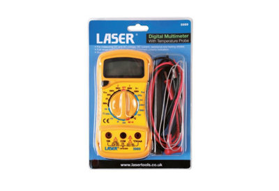 Laser Tools 5989 Multi Meter/Temp Tester - Digital