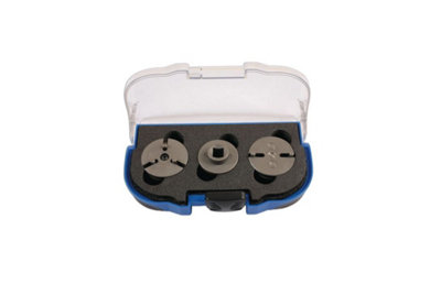 Laser Tools 6090 3pc Adjustable Brake Caliper Rewind Adaptor Set DIY