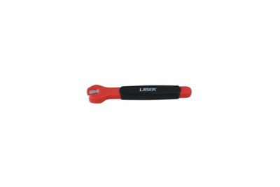 Laser Tools 60911 VDE 1000V Insulated Single Open Ended Spanner 8mm