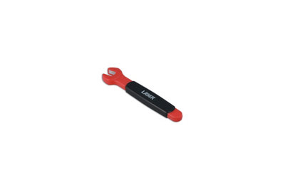 Laser Tools 60911 VDE 1000V Insulated Single Open Ended Spanner 8mm