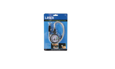 Laser Tools 6273 Tyre Pressure /Tread Gauge with Flexi Hose