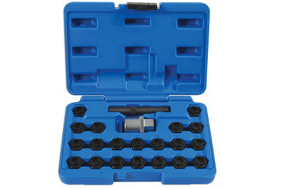 Laser Tools 6539 22pc Locking Wheel Nut Set for BMW