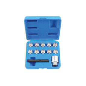Laser Tools 6742 12pc Locking Wheel Nut Key Set for Mercedes Benz