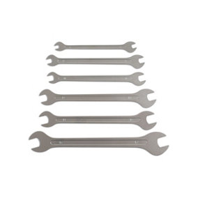 Laser Tools 6788 6pc Double Open-Ended Spanner Set Ultra Thin 6-17mm