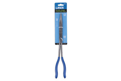 Laser Tools 6967 Double Jointed Long Nose Plier 350mm