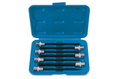 Laser Tools 6995 7pc Extra Long Hex Socket Bit Set 3/8" Drive