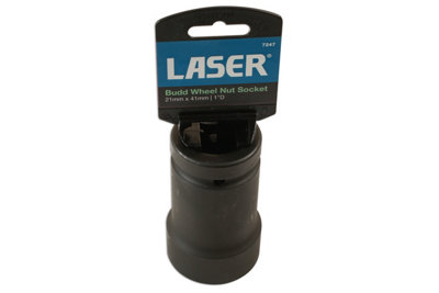 Laser Tools 7247 Budd Wheel Nut Socket 21mm x 41mm 1" Drive for Toyota