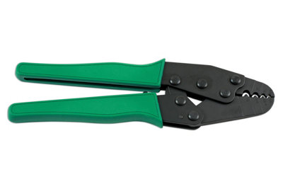 Laser Tools 7314 Heavy Duty Ratchet Crimping Pliers for Copper Tube Terminals
