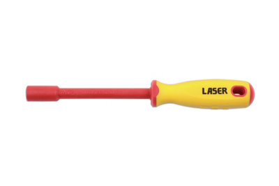Laser Tools 7436 VDE 1000v Insulated Nut Driver 4mm x 125mm