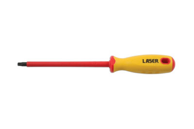 Laser Tools 7454 VDE 1000V Insulated Star/Torx Screwdriver T30 x 150mm