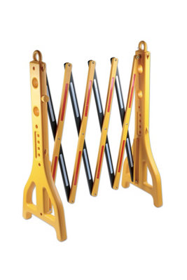 Laser Tools 7490 Expanding Plastic Folding Safety Barrier -Linkable Reflectors Price Comparisons | Compare The Build