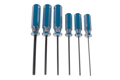 Laser Tools 7582 6pc Hex Screwdriver Set 1.5-5mm