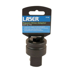 Laser Tools 7715 Impact Adapter 3/4"D Female to 1"D Male