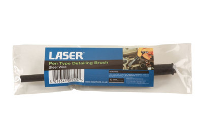 Laser Tools 7745 Pen Type Detailing Brush Steel Wire