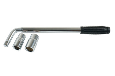 Laser Tools 7757 Extending Wheel Wrench 17mm x 19, 21 x 23mm