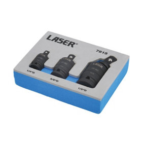 Laser Tools 7815 3pc Impact Universal Joint Set