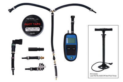 Laser Tools 8467 EV Battery Integrity Pressure Test Kit for Hyundai & for Nissan