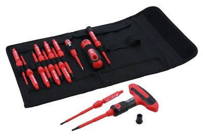 Laser Tools 8527 16pc Insulated Interchangeable Screwdriver Set