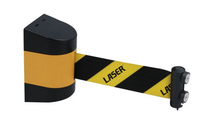Laser Tools 8528 Wall Mounted Magnetic Retractable Barrier 3m x 48mm Price Comparisons | Compare The Build