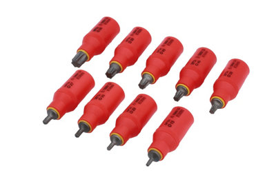 Laser Tools 8545 9pc Insulated Star Bit Socket Set 3/8"D