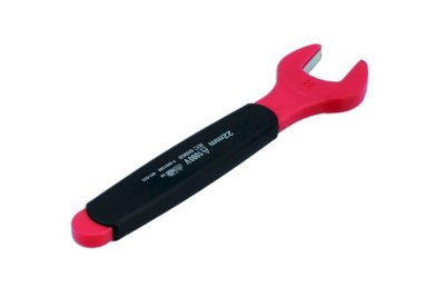 Laser Tools 8554 VDE 1000V Insulated Single Open Ended Spanner 22mm
