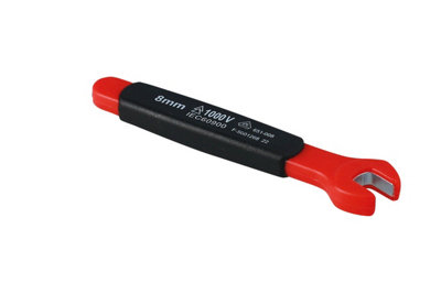 Laser Tools 8720 VDE 1000V Insulated Open Ended Spanner 8mm
