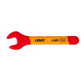 Laser Tools 8724 VDE 1000V Insulated Open Ended Spanner 14mm