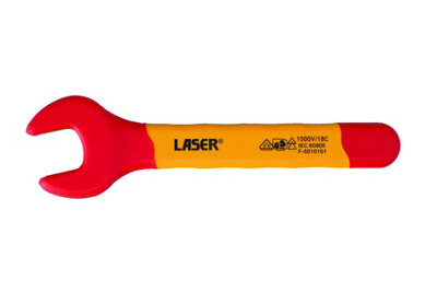 Laser Tools 8725 VDE 1000V Insulated Open Ended Spanner 17mm