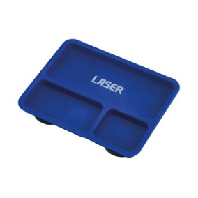 Laser Tools 8753 Magnetic Parts Tray 3 Compartment
