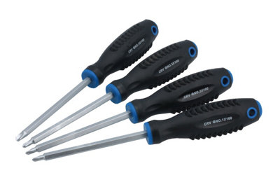 Laser Tools 8761 4pc Tri-Wing Security Screwdriver Set