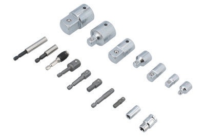 Laser Tools 8887 17pc Socket Adaptor Set