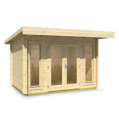 Lasita Bingham 1 Modern Summer House - 3.3m x 2.4m - Double Glazed - 4