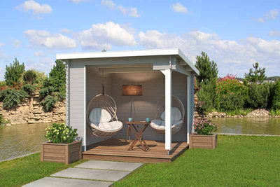 Lasita Osland Buffalo 275 Gazebo with Side Walls - 2.75m x 2.75m - Canopy Shelter - 4