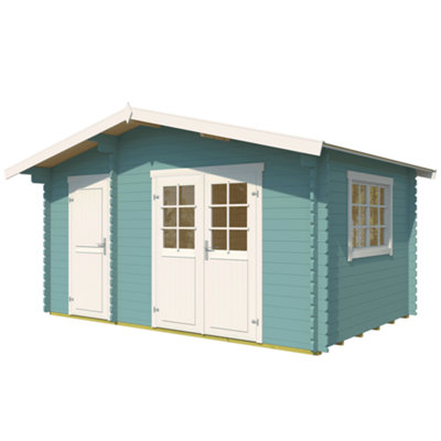Lasita Osland Keila 34 Two Room Log Cabin - 4.25m x 2.8m - with Side Store - 5