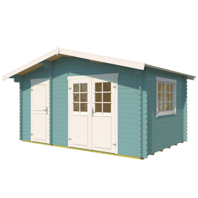 Lasita Osland Keila 34 Two Room Log Cabin - 4.25m x 2.8m - with Side Store - 6