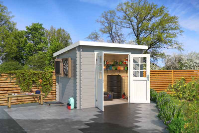 Lasita Osland San Jose 175 Log Cabin - 2.75m x 1.75m - Summer House - 4