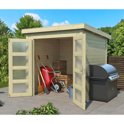 Lasita Osland Zambezi 1 Log Cabin - 2m x 2m - Storage Shed - 3
