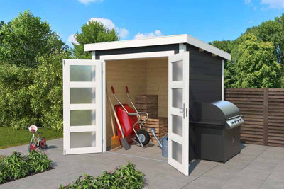 Lasita Osland Zambezi 1 Log Cabin - 2m x 2m - Storage Shed - 4