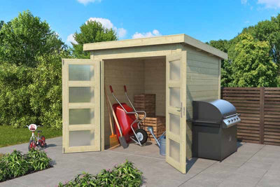 Lasita Osland Zambezi 1 Log Cabin - 2m x 2m - Storage Shed - 6