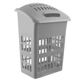 Laundry Basket Large Upright Washing Bin Storage Clothes Hamper